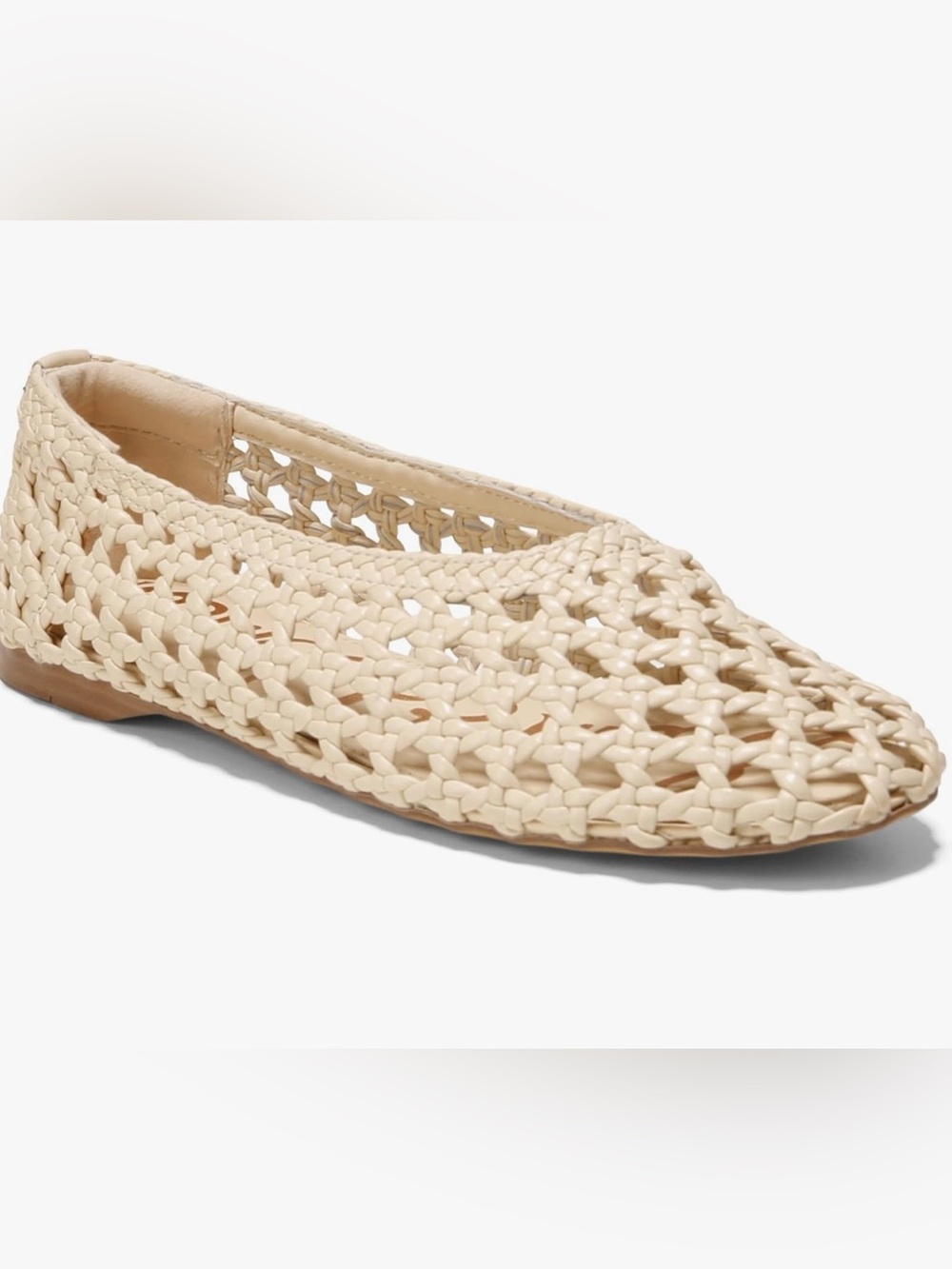 Sam Edelman Women's Shira Woven Flats Ivory size7.5 - Picture 2 of 9